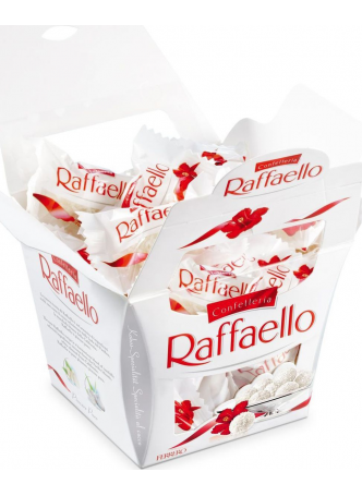 Конфеты Raffaello с цельным миндальным орехом в кокосовой обсыпке, 150г оптом
