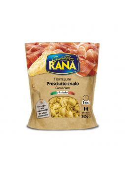 Тортеллини RANA с сыровяленой ветчиной и твердым сыром, 250г