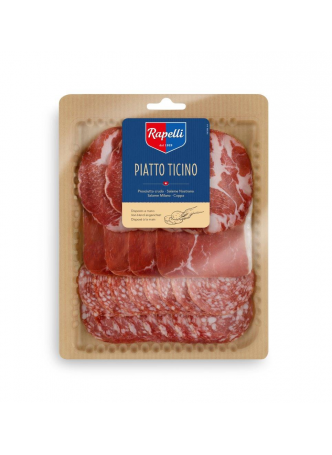 Ассорти мясное Rapelli Пьятто Тичино сыровяленое 120 г оптом