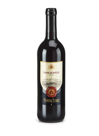 Красное вино Sangiovese IGT Puglia NOSTRE TERRE - 11% Bt cl 75 оптом