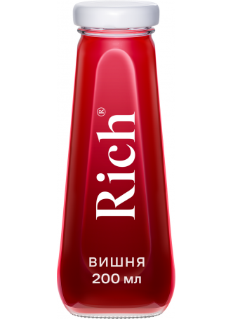 Сок Rich вишневый 100% 0,2л оптом