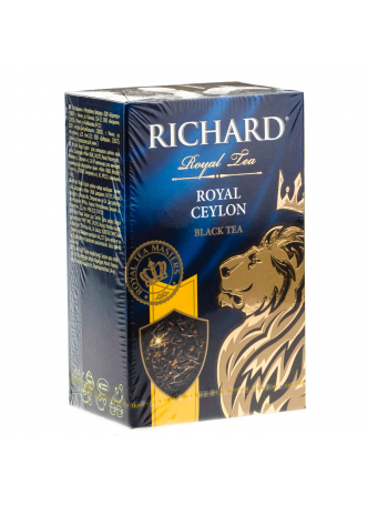 Чай RICHARD Royal Ceylon черный, 90 г оптом