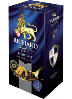 Чай Richard Lord Grey черный байховый, 25*2г
