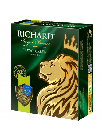 Чай зеленый RICHARD ROYAL Green, 100x2г оптом