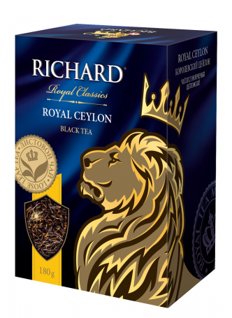 Чай RICHARD Royal Ceylon черный, 180г оптом