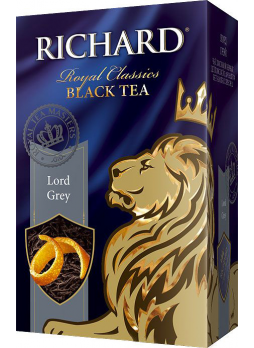 Чай черный RICHARD ROYAL Grey листовой, 90г
