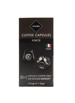RIOBA Капсулы для кофемашин Forte, 10x5г