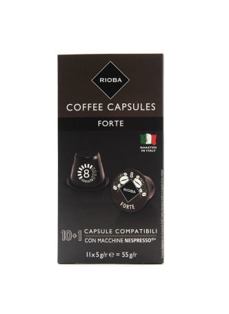 RIOBA Капсулы для кофемашин Forte, 10x5г оптом