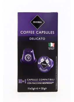 RIOBA Капсулы для кофемашин Delicato, 10x5г