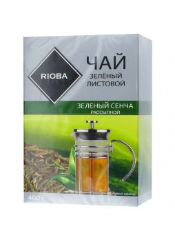 RIOBA Чай зеленый листовой Зеленый Сенча, 400г