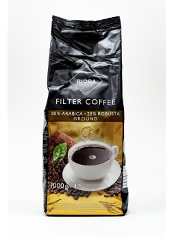 RIOBA Кофе молотый натуральный жареный Gold 1кг