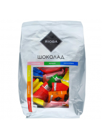 Ассорти мини-шоколадок RIOBA, 900г оптом