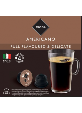 Кофе RIOBA в капсулах Dolce Gusto Americano, 16шт