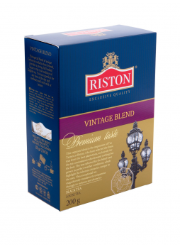 RISTON Чай черный байховый цейлонский крупнолистовой Vintage Blend 200г