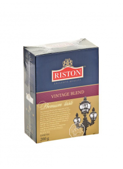 RISTON Чай черный байховый цейлонский крупнолистовой Vintage Blend 200г