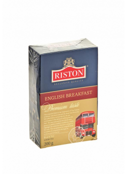 RISTON Чай черный листовой байховый цейлонский English Breakfast 200г