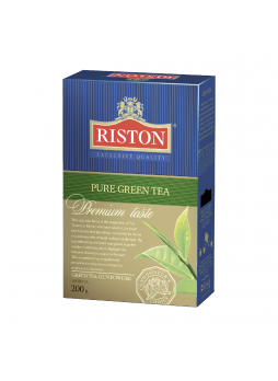 RISTON Чай зеленый листовой без добавок Pure Green 200г