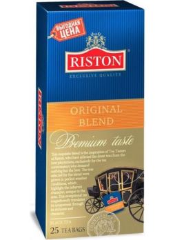 Чай черный RISTON Original Blend пакетированный, 25 шт х 2 г