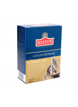 RISTON Чай черный цейлонский крупнолистовой Premium 200г