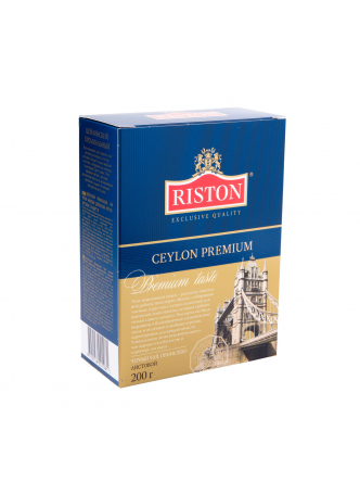 RISTON Чай черный цейлонский крупнолистовой Premium 200г оптом