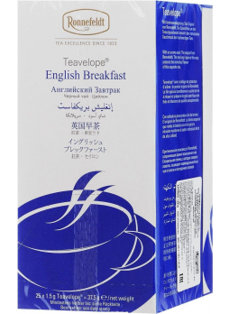 Чай черный RONNEFELDT английский завтрак, 25x1,5г