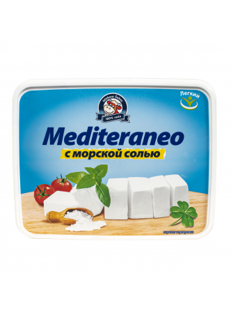 Сыр Брынза Mediteraneo морская соль 25%, 250г БЗМЖ оптом