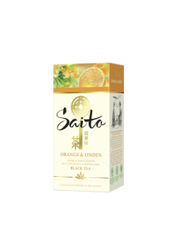 Чай черный SAITO липа-апельсин, 25x1,4г