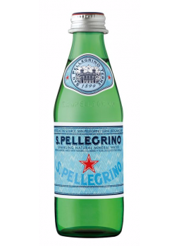 Вода минеральная San pellegrino питьевая газированная 0,25л