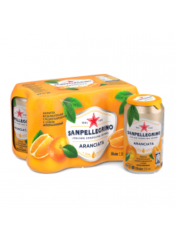 Напиток SANPELLEGRINO апельсин ж/б, 0,33 л