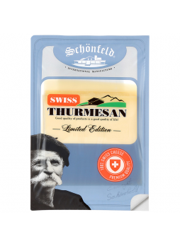 Сыр Schonfeld Swiss Thurmesan нарезка 52%, 125г БЗМЖ