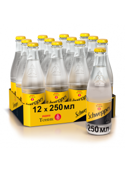 Напиток Schweppes газированный безалкогольный Тоник Индиан 0,25л
