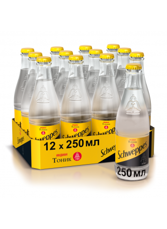 Напиток Schweppes газированный безалкогольный Тоник Индиан 0,25л