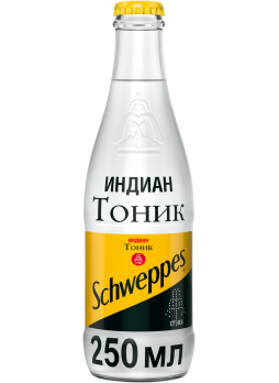 Газированный напиток Schweppes Индиан Тоник 0,25л (стекло)