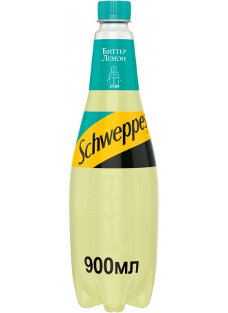 Газированный напиток Schweppes Биттер Лемон 0,9л оптом