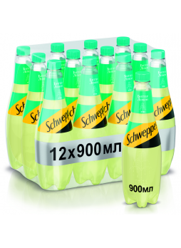 Напиток газированный Schweppes Биттер Lemon, 0,9л