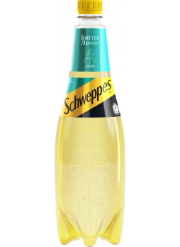 Напиток газированный Schweppes Биттер Lemon, 0,9л
