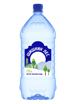 Питьевая вода ШИШКИН ЛЕС негазированная, 1,75 л