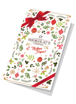 Шоколад Shokolate новогодняя открытка молочный 100г