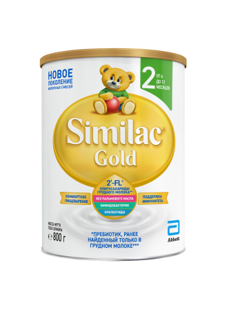 Молочная смесь SIMILAC GOLD 2, 800г оптом
