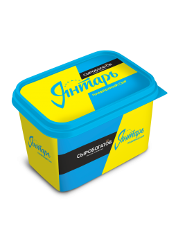 Сыр плавленый СЫРОБОГАТОВ Янтарь без заменителя молочных жиров, 400 г