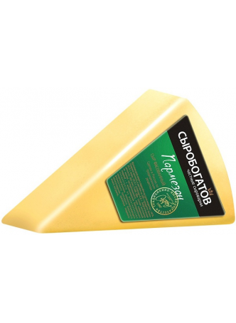 Сыр пармезан СЫРОБОГАТОВ 40%, 400г БЗМЖ оптом