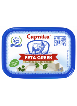 Плавленный сыр Сиртаки Feta Greek 45% 400 г
