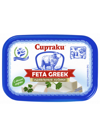 Плавленный сыр Сиртаки Feta Greek 45% 200 г оптом