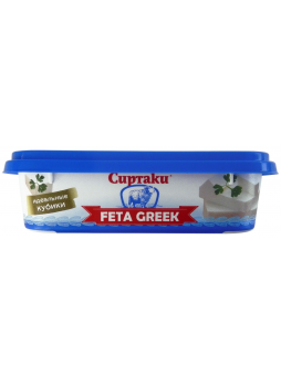 Плавленный сыр Сиртаки Feta Greek 45% 200 г