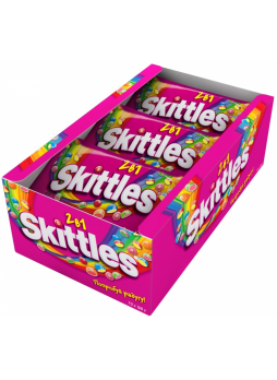 Жевательные конфеты SKITTLES 2 в 1, 38г