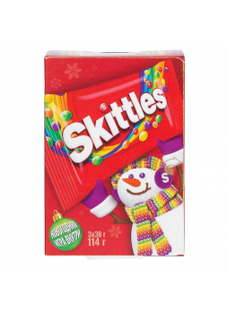 Драже Skittles Кисломикс, Фрукты в сахарной глазури, 114г