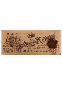 Молочный шоколад СПАРТАК chocolate Spartak Milk крафт, 500 г