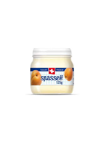 Йогурт SPASSEFF Абрикос 2,9% без заменителя молочных жиров, 125 г оптом