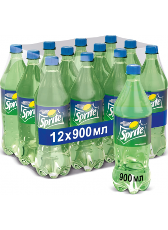 Напиток Sprite сильногазированный, 0,9л