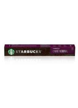 Капсулы Starbucks Сaffe Verona для системы Nespresso 10 штук по 5.5 г